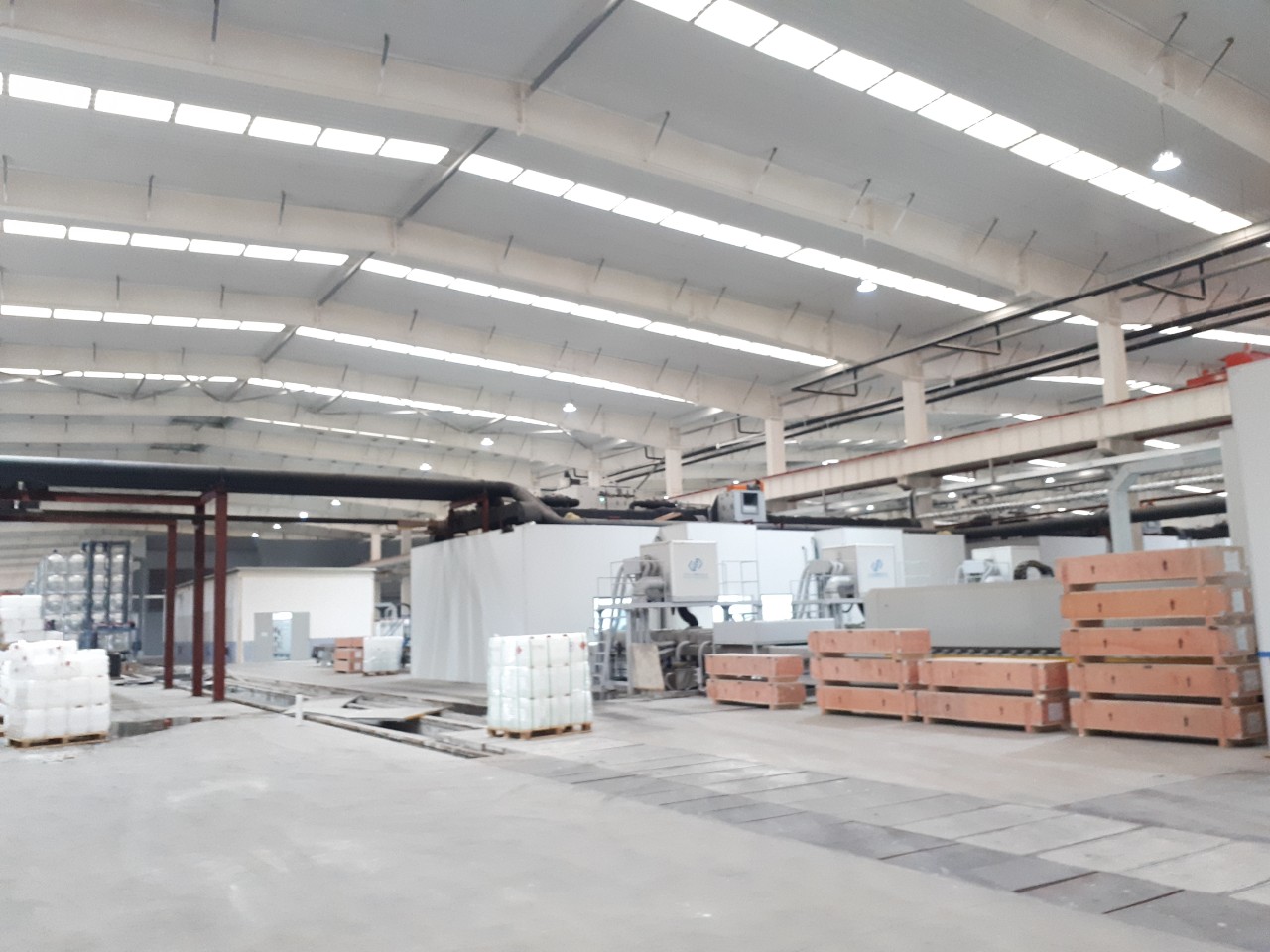 Thi Công Ống Gió Nhà máy kính Flat Việt Nam- KCN deep C - Hải an- Hải Phòng